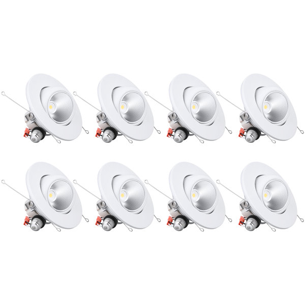 TORCHSTAR 6'' Dimmable Accent Recessed Lighting Kit Wayfair
